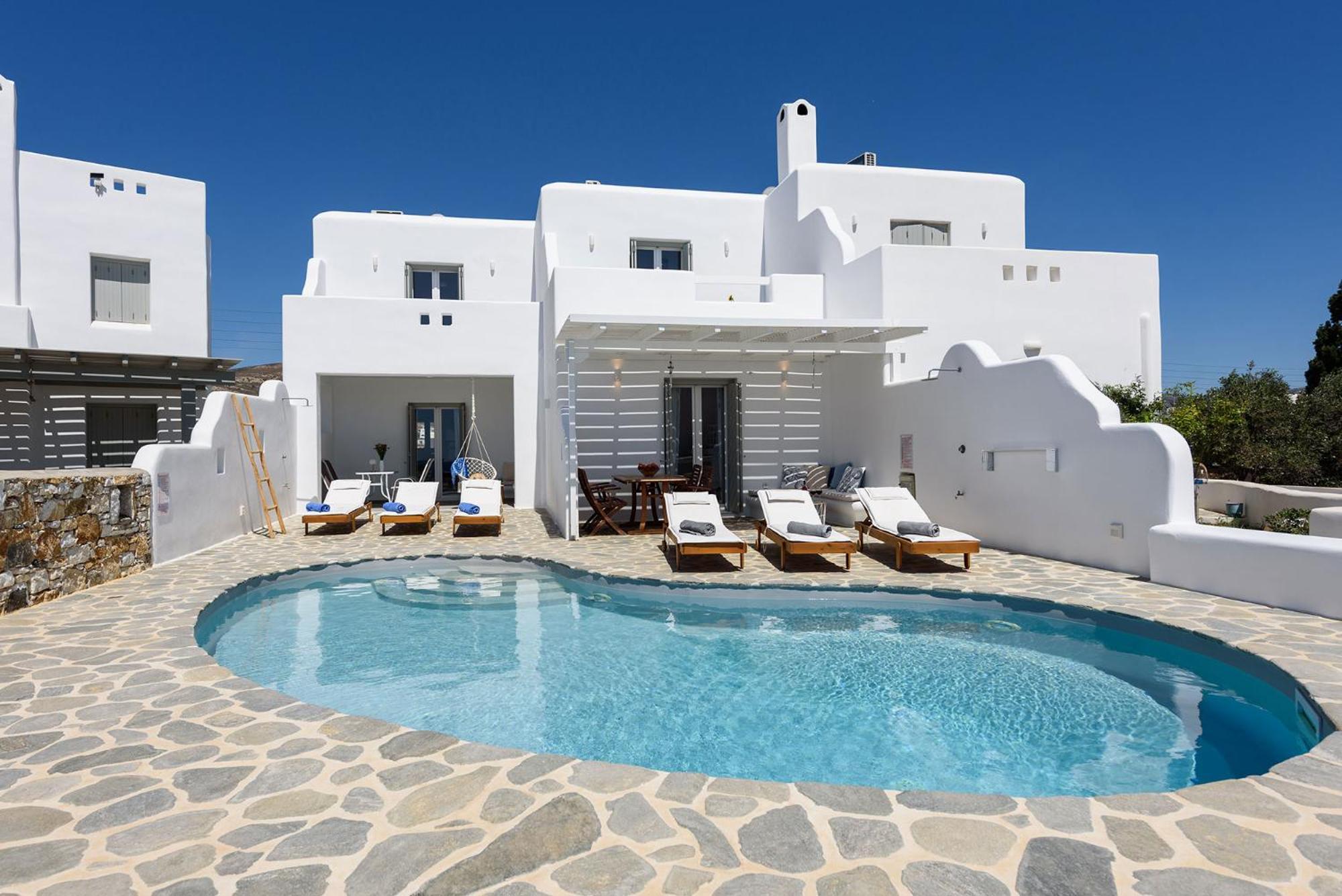 Helen Beach Front Luxury Villas Kastraki  Exterior photo