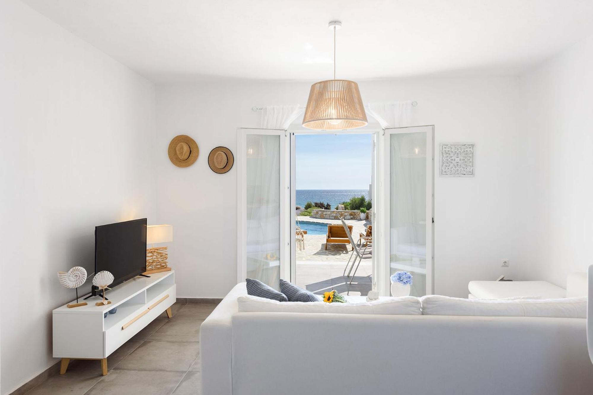 Helen Beach Front Luxury Villas Kastraki  Exterior photo