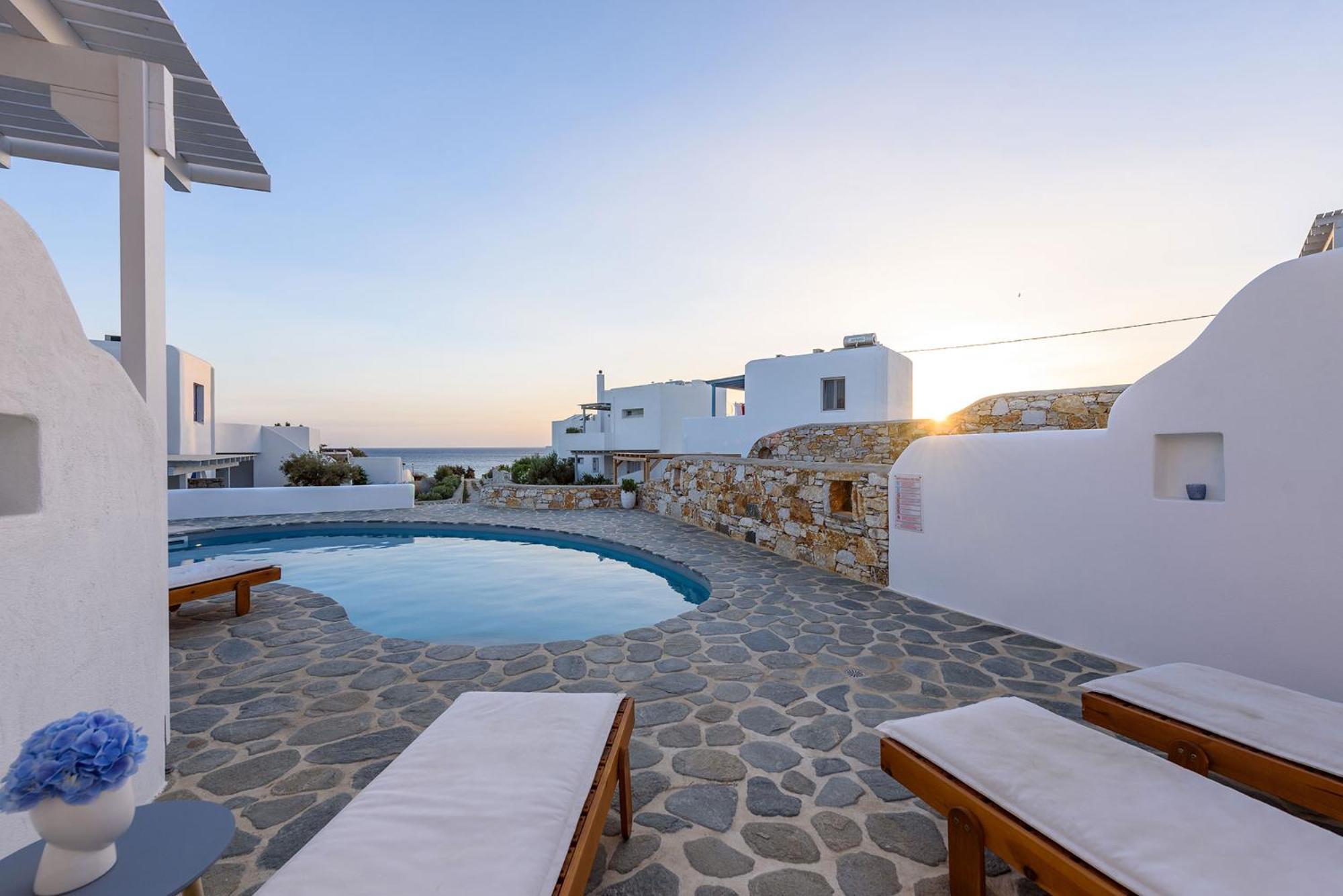 Helen Beach Front Luxury Villas Kastraki  Exterior photo