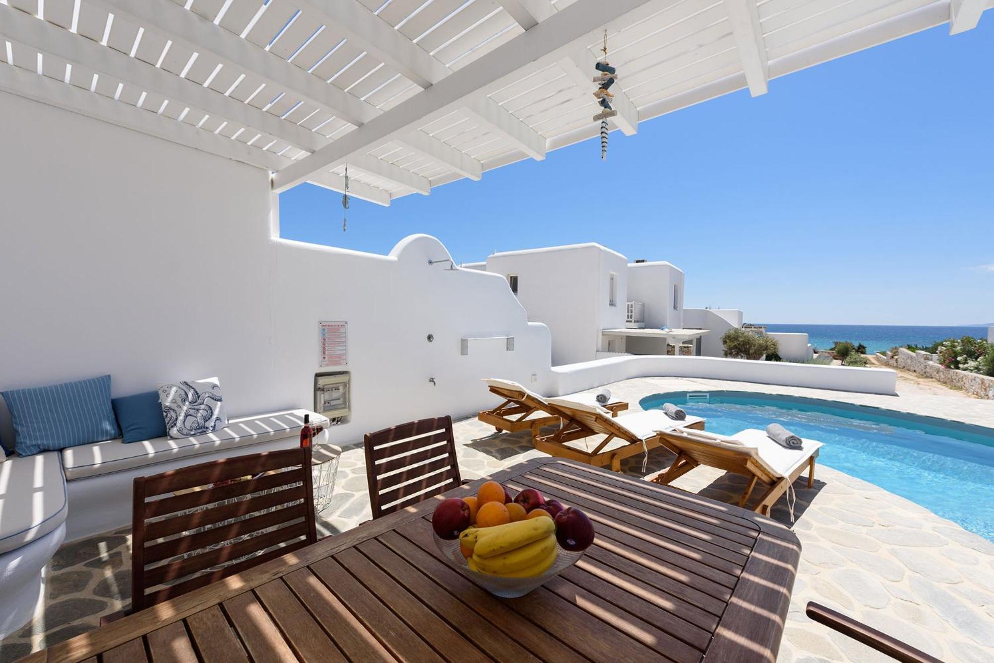 Helen Beach Front Luxury Villas Kastraki  Exterior photo