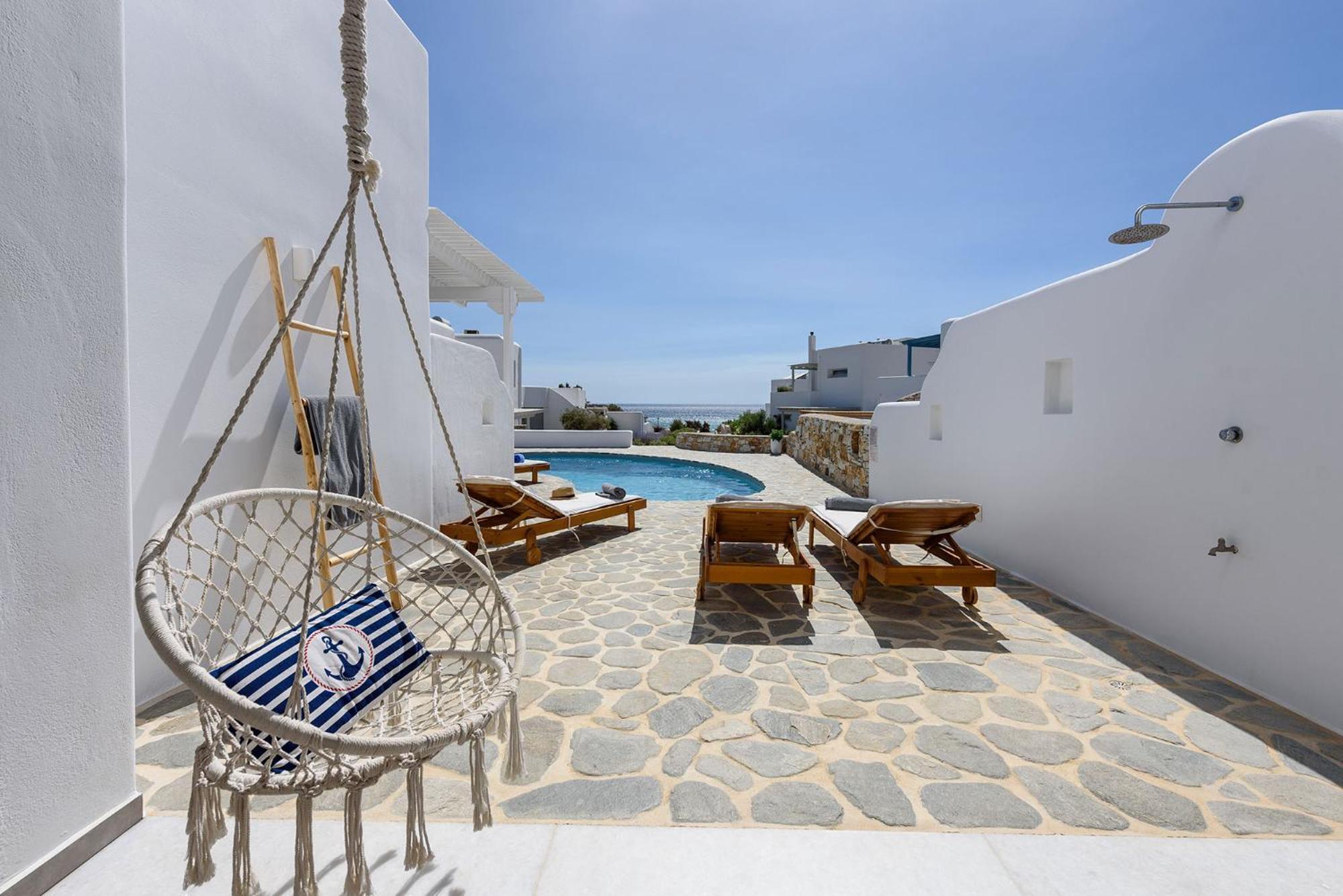 Helen Beach Front Luxury Villas Kastraki  Exterior photo