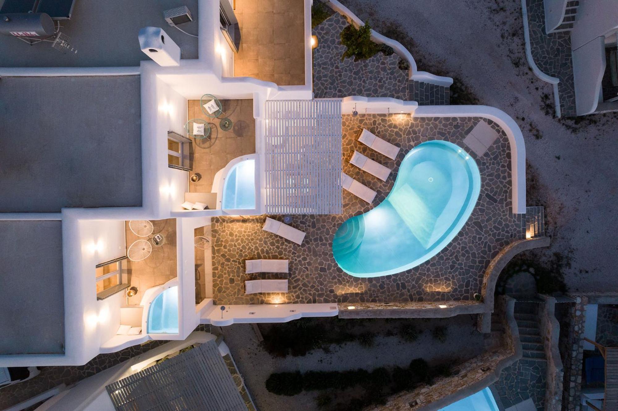 Helen Beach Front Luxury Villas Kastraki  Exterior photo