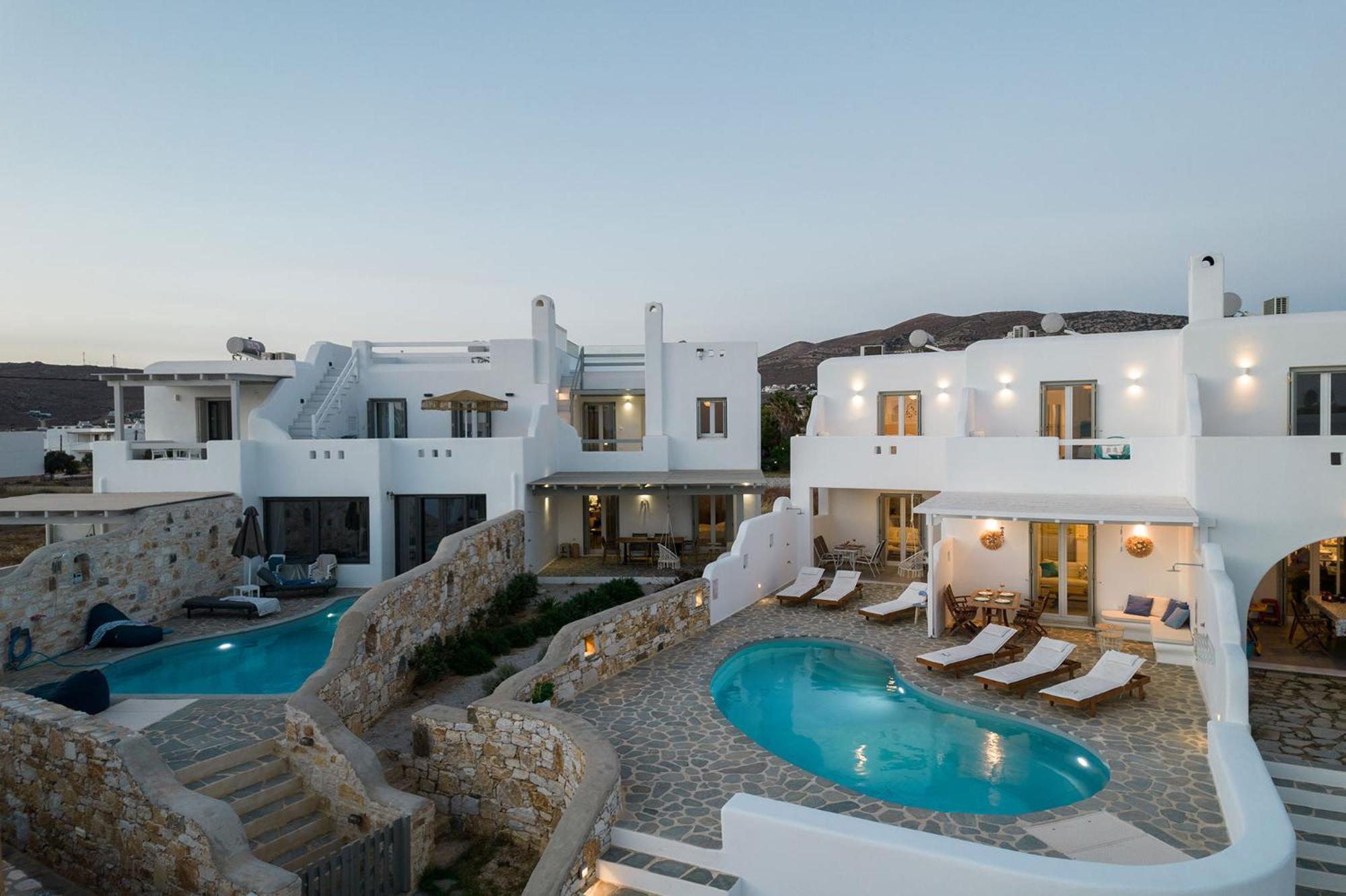 Helen Beach Front Luxury Villas Kastraki  Exterior photo
