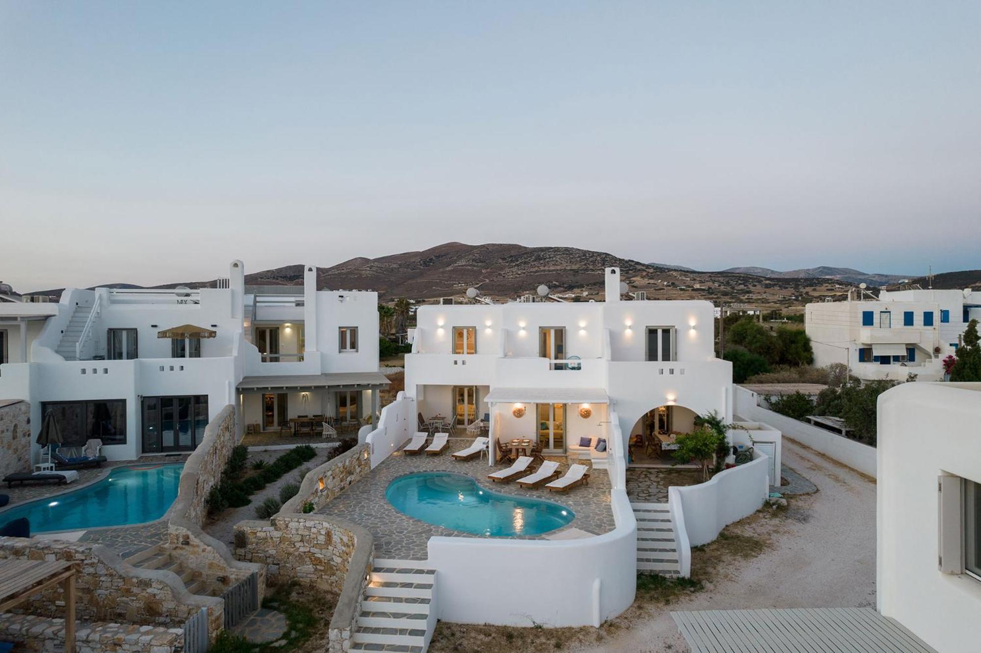 Helen Beach Front Luxury Villas Kastraki  Exterior photo